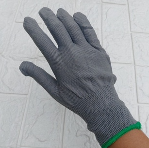 Găng tay mút (đen, xanh, tím), 12 đôi/ lố - 160 lố/ bao