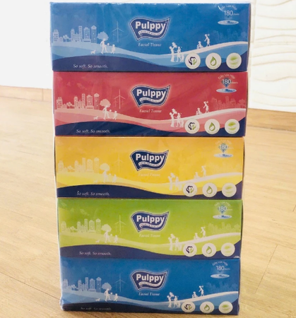 Giấy ăn Puply / Pulppy facial tissue