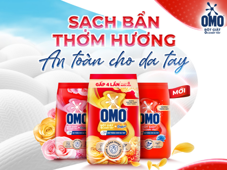 Xà phòng Omo 0,8Kg / OMO  0.8kg