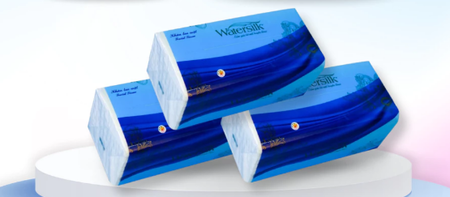 Giấy ăn Watersilk / Watersilk facial tissue