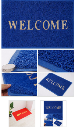 Thảm nhựa Welcome 80*120cm / Welcome carpet 80*120Cm