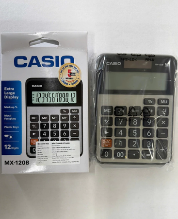 Máy tính Casio MX-120B/ Casio Canculation MX-120B