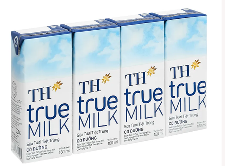 1 Thùng Sữa tươi TH true milk/ TH true milk
