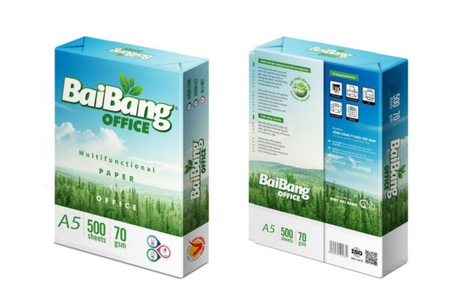 Giấy A5 Bãi Bằng có tem/Copy Paper BaiBang A5