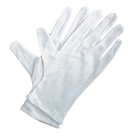 Găng tay cotton trắng dùng cho công nghiệp - sửa chữa